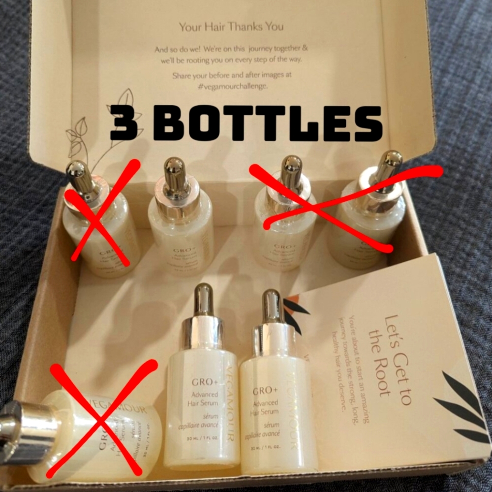 BUNDLE NWOT Vegamour GRO+ Serum (Sealed) 3 pack